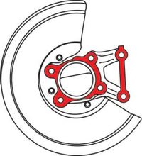Load image into Gallery viewer, SPC Performance .5 deg. Ford Camber Shim
