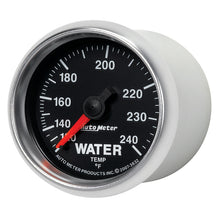 Load image into Gallery viewer, Autometer GS 52mm 120-240 Deg F Mechanical Water Temperature Gauge
