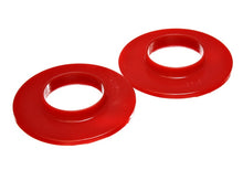 Load image into Gallery viewer, Energy Suspension Universal 2 3/16in ID 4 9/16in OD 5/8in H Red Coil Spring Isolators (2 per set)
