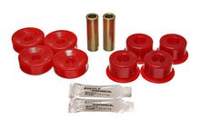 Load image into Gallery viewer, Energy Suspension 92-01 Prelude Red Rear Shock Upper and Lower Bushing Set
