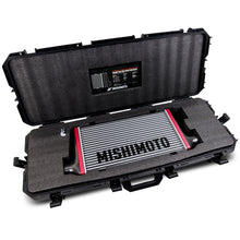 Load image into Gallery viewer, Mishimoto Universal Carbon Fiber Intercooler - Gloss Tanks - 525mm Silver Core - C-Flow - C V-Band
