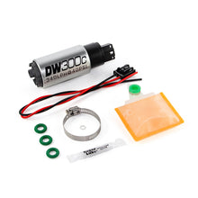 Load image into Gallery viewer, DeatschWerks 340lph DW300C Compact Fuel Pump w/ Ford Focus MK2 RS Set Up Kit (w/o Mounting Clips)
