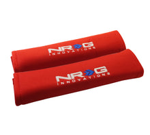 Load image into Gallery viewer, NRG Seat Belt Pads 2.7in. W x 11in. L (Red) Short - 2pc
