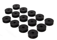 Load image into Gallery viewer, Energy Suspension 55-73 Jeep CJ5/CJ7/CJ8 Scrambler Black Body (Cab) Mount Set
