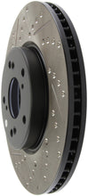 Load image into Gallery viewer, StopTech Slotted &amp; Drilled Sport Brake Rotor Front Right 13 Honda Accord Sport
