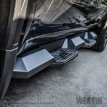 Load image into Gallery viewer, Westin 19-22 Chevrolet Silverado 1500 DC HDX Xtreme Nerf Step Bars - Tex. Blk
