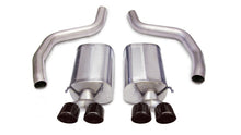 Load image into Gallery viewer, Corsa 06-13 Chevrolet Corvette C6 Z06 7.0L V8 Black Sport Axle-Back Exhaust
