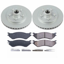 Load image into Gallery viewer, Power Stop 97-00 Ford Expedition Front Z17 Evolution Geomet Coated Brake Kit
