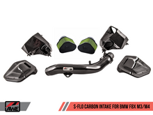 Load image into Gallery viewer, AWE Tuning BMW F8x M3/M4 S-FLO Carbon Intake
