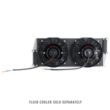 Load image into Gallery viewer, Mishimoto Universal 17in. Heavy-Duty Oil Cooler Fan Shroud - Micro Wrinkle Black
