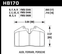 Load image into Gallery viewer, Hawk 89-94 Porsche 911 / 86-94 944 / 93 &amp; 95 968 Front &amp; Rear Black Race Brake Pads
