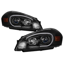 Load image into Gallery viewer, xTune 06-13 Chevrolet Impala LED Light Bar Headlights - Black (PRO-JH-CIM06-LB-BK)
