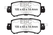 Load image into Gallery viewer, EBC 12+ Mazda CX-5 2 Ultimax2 Rear Brake Pads
