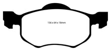 Load image into Gallery viewer, EBC 00-04 Ford Escape 2.0 Yellowstuff Front Brake Pads
