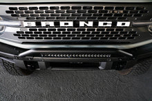 Load image into Gallery viewer, DV8 Offroad 2021-2022 Ford Bronco (Not For Factory Plastic Bumper) Factory Bumper Bull Bar - Black

