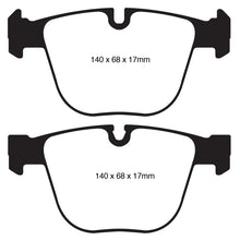 Load image into Gallery viewer, EBC 10+ BMW 535i 3.0 Twin Turbo GT (F07) Redstuff Rear Brake Pads
