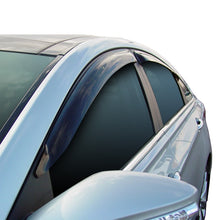 Load image into Gallery viewer, Westin 2011-2014 Hyundai Sonata Wade Slim Wind Deflector 4pc - Smoke
