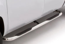 Load image into Gallery viewer, Lund 01-13 Chevy Silverado 1500 Crew Cab (Body Mount) 3in. Round Bent SS Nerf Bars - Polished
