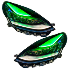 Load image into Gallery viewer, Oracle 17-21 Tesla Model 3 Headlight DRL Upgrade Kit - ColorSHIFT w/ Simple Controller
