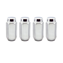 Load image into Gallery viewer, McGard Hex Lug Nut (Cone Seat) M14X1.5 / 13/16 Hex / 1.945in. Length (4-Pack) - Chrome
