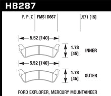 Load image into Gallery viewer, Hawk Performance Ceramic Street Brake Pads
