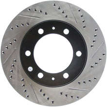 Load image into Gallery viewer, StopTech 07-08 Toyota FJ Cruiser / 05-08 Tacoma (6 lug) / 03-08 4 Runner (319mm disc) SportStop Slo
