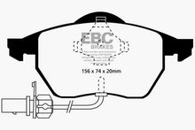 Load image into Gallery viewer, EBC 00-01 Volkswagen Passat 1.8 Turbo Greenstuff Front Brake Pads
