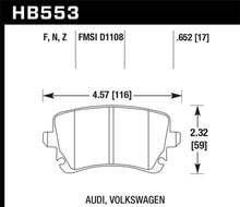Load image into Gallery viewer, Hawk Performance Ceramic Street Brake Pads
