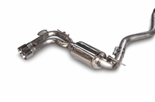Load image into Gallery viewer, AWE Tuning BMW F3X 28i / 30i Touring Edition Axle-Back Exhaust Single Side - 80mm Silver Tips
