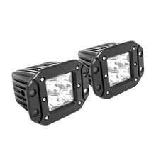 Load image into Gallery viewer, Westin FM4Q 3W Osram w/mounting hardware and pigtail connectors (set of 2) - Black
