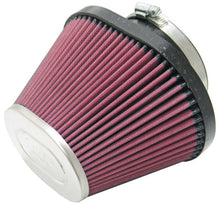 Load image into Gallery viewer, K&amp;N Universal Chrome Filter-Oval Tapered 4in Flg ID x 5.375in Base O/S W x 3.313in Top O/S W
