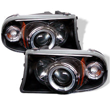 Load image into Gallery viewer, Spyder Dodge Dakota 97-04/Durango 98-03 1PC Projector Headlights LED Halo LED Blk PRO-YD-DDAK97-BK
