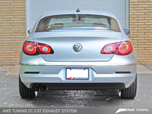 Load image into Gallery viewer, AWE Tuning VW CC 2.0T Touring Edition Performance Exhaust - Chrome Silver Tips
