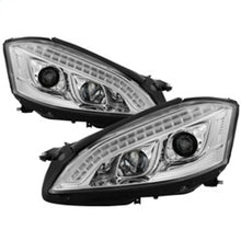 Load image into Gallery viewer, Spyder Mercedes W221 S Class 07-09 Headlights - HID Model Only - Chrome PRO-YD-MBW22107-HID-DRL-C
