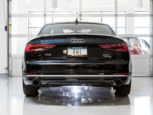 Load image into Gallery viewer, AWE Tuning Audi B9 A5 Touring Edition Exhaust Dual Outlet - Chrome Silver Tips (Includes DP)

