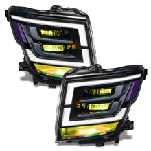 Load image into Gallery viewer, Oracle 21-22 Nissan Titan Demon Eye RGB Headlight Upgrade Kit - ColorSHIFT w/o Controller
