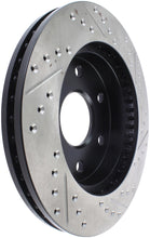 Load image into Gallery viewer, StopTech 99-06 GMC Sierra (2dr) Front Right Slotted &amp; Drilled Rotor
