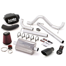 Load image into Gallery viewer, Banks Power 07-11 Jeep 3.8L Wrangler - 4dr Stinger Sys w/ AutoMind - SS Single Exhaust w/ Black Tip
