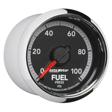 Load image into Gallery viewer, Autometer Factory Match 2 1/6in Full Sweep Electronic 0-100 PSI Fuel Pressure Gauge Dodge Ram Gen 4
