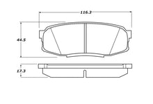 Load image into Gallery viewer, StopTech 07-17 Toyota Tundra Street Performance Rear Brake Pads
