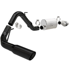 Load image into Gallery viewer, MagnaFlow SYS Cat-Back 11-14 Ford F-150 3.5L V6 EcoBoost 3in Black Single Side Exit Rear 3 Tip
