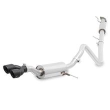 Load image into Gallery viewer, Mishimoto 14-16 Ford Fiesta ST 1.6L 2.5in Stainless Steel Resonated Cat-Back Exhaust w/ Black Tips
