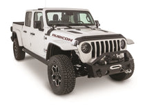 Load image into Gallery viewer, AVS 2018-2019 Jeep Wrangler (JL) Aeroskin Low Profile Hood Shield w/ Lights - Black
