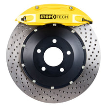 Load image into Gallery viewer, StopTech 91-05 Acura NSX Rear BBK w/Yellow ST-40 Calipers Drilled 328x28mm Rotors Pads SS Lines
