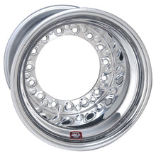 Load image into Gallery viewer, Weld Wide 5 XL Direct Mount 15x14 / 5x10.25 BP / 5in. BS Polished Assembly - Inner Beadlock
