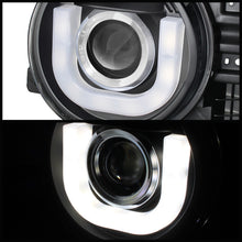 Load image into Gallery viewer, Spyder Toyota FJ Cruiser 07-14 Projector Halogen Model- 3D DRL LED Blk PRO-YD-TFJ07-3DDRL-BK
