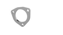 Load image into Gallery viewer, QTP 2.5in Weld-On QTEC 3 Bolt Flange
