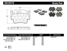 Load image into Gallery viewer, StopTech Performance 00-07 Porsche Boxster S / 06-07 Cayman / 99-05 911 Carrera Front Brake Pads
