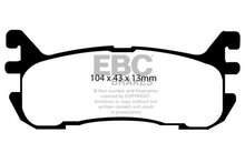 Load image into Gallery viewer, EBC 97-02 Ford Escort 2.0 Ultimax2 Rear Brake Pads
