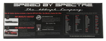 Load image into Gallery viewer, Spectre 10-12 Chevy Camaro V8-6.2L F/I Air Intake Kit - Clear Anodized w/Red Filter
